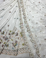Multi cutdana embroidery