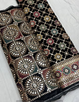 Mirror embroidery