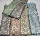 54" nett cutwork embroideries