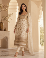 Pure Georgette Embroidery