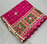 chinon phulkari dupatta