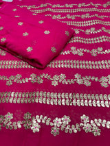 44" pure georgette