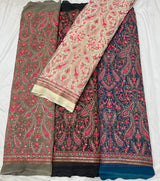 54" georgette embroideries