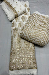 44" and 54" georgette combinations