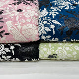 44" georgette thread + sequin