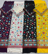 54" georgette embroideries