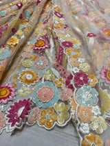 54" nett embroideries