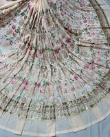 54" georgette embroideries