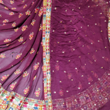 Pure Georgette 54" shirt and dupatta 2.5 MTR combinations