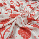 Satin Georgette Prints, width 44"