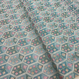 Cotton Chanderi Print + Embroideries