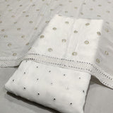 Pure Georgette and Chinon Chiffon Embroideries 44" Combinations