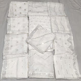 Pure Georgette and Chinon Chiffon Embroideries 44" Combinations
