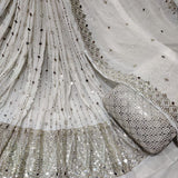 Pure Georgette Embroideries 54" & 44" Combinations