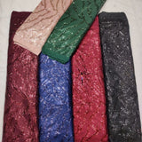 58” nett Lycra embroideries