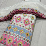 Pure Georgette Embroideries Shirt & Nett Dupatta Combinations
