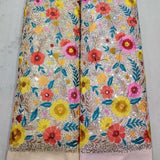 Georgette embroideries 54”