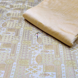 Handloom Brocade , Width : 44"