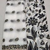 Georgette and Organza Embroideries 44" , 54" Combinations