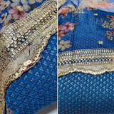 Pure Georgette , Width : 44"