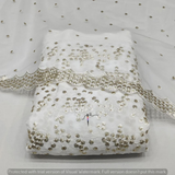 Pure Chinon Chiffon 44” Embroideries