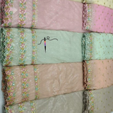 Nett Embroideries, Scallop : Width : 56"