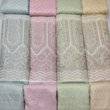 Nett and Georgette Embroideries combination 44"