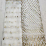 Pure Georgette and Nett Embroideries 54" & 44" Combinations