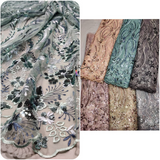 Net Embroideries, Width: 60”