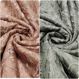 organza embroideries 44”