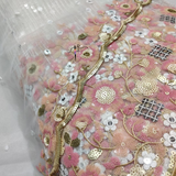 Nett Embroideries , Width : 56" & 44"