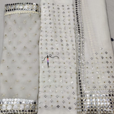 Pure Georgette , Width : 54" & 44"