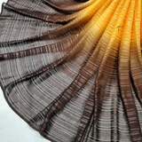 Georgette Satin Ombre 44"