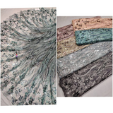 Net Embroideries, Width: 60”