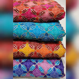 Pure Chinon Chiffon Embroideries