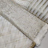 Pure Georgette and Nett Embroideries 56" & 44" Combinations