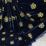 Velvet Embroideries, Width 44"