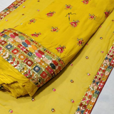 Pure Georgette 54" shirt and dupatta 2.5 MTR combinations