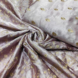 Pure Heavy Satin Embroideries, Pure Mushroo Booties and Pure Mushroo Jaal Combinations