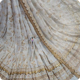 Pure Georgette 54" and Nett Embroideries 44" Combinations