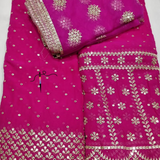 Pure Georgette 44" and Nett 44" combinations