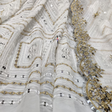 Pure Georgette , Width : 54" & 44"