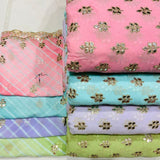 Pure Georgette Embroideries 44”Combinations