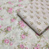 Print and Thread Embroideries 44"
