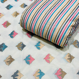 Pure Cotton Thread Embroideries and Pure cotton multi-layered Embroideries Combinations
