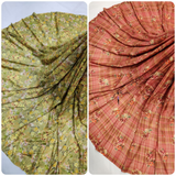 Pure Dola Silk + Print , Width : 44"