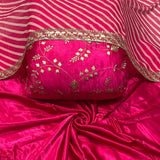 Pure Heavy Satin, Pure Mushroo Plain, Pure Mushroo Jaal and Georgette Dupatta Combinations