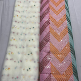 Georgette Embroideries Shirt & Nett Dupatta Combinations