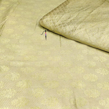 Banarasi Cotton Brocade , Width : 44"