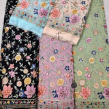 Georgette Embroiders 54"
